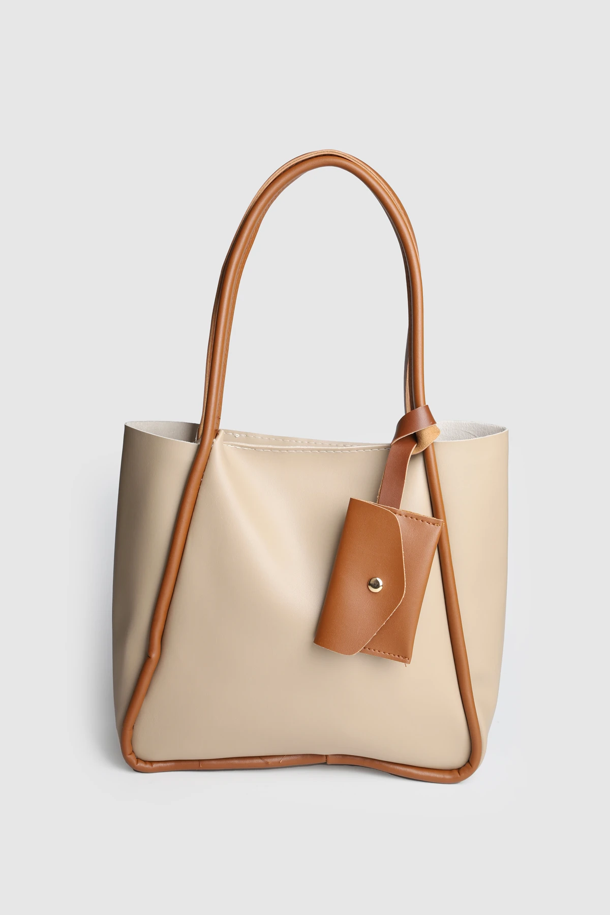 Lagraccio Paris Kadın Jeba Omuz Çantası - Vizon Taba