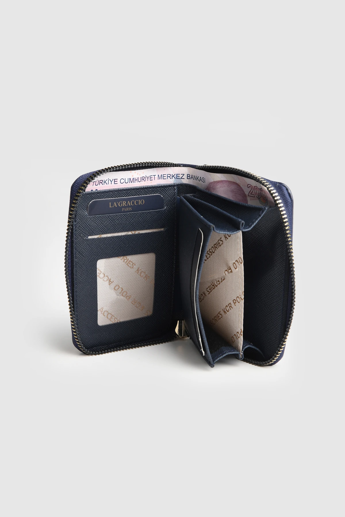 La'Graccio Paris Kadın Move Yumuşak Deri Kullanışlı Cüzdan