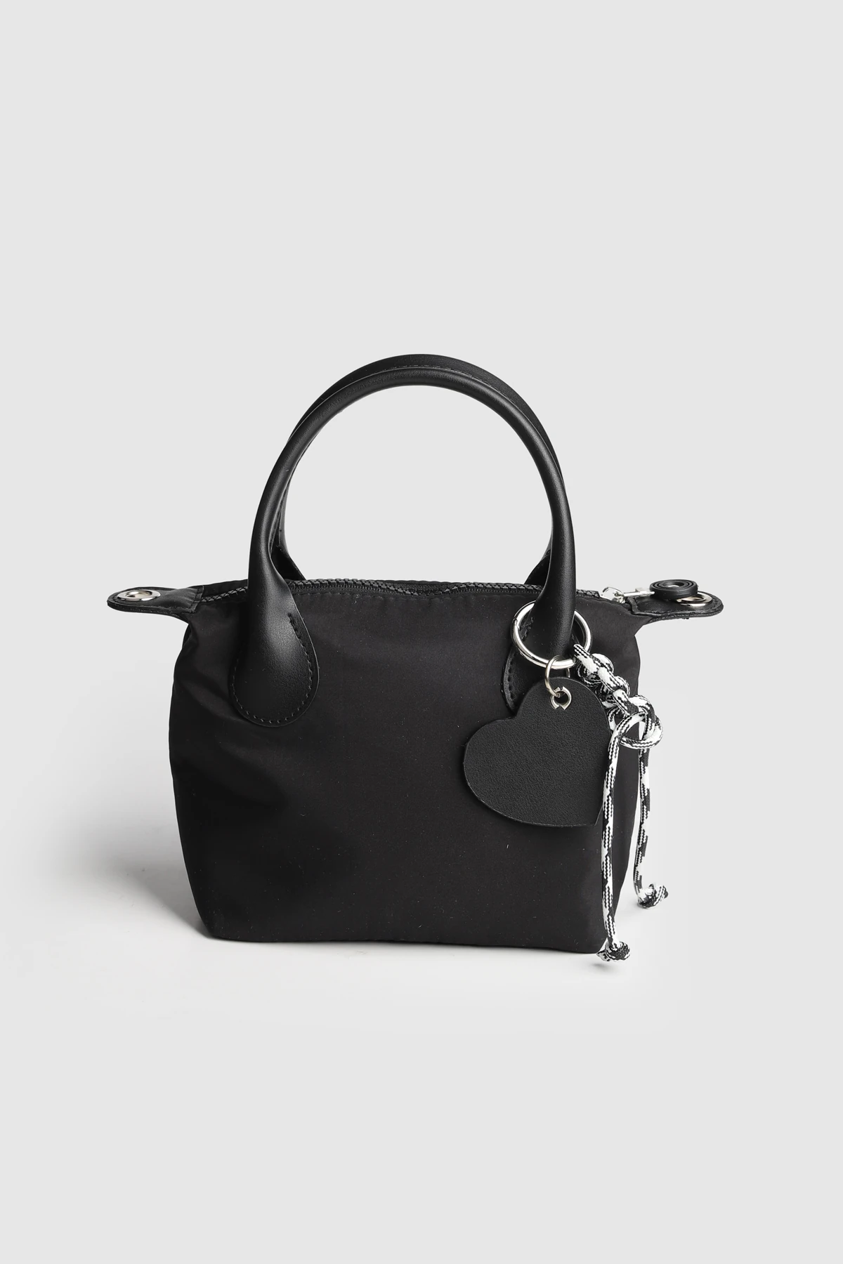 Lagraccio Paris Kadın Baybo Charmlı Paraşüt Çanta - Siyah