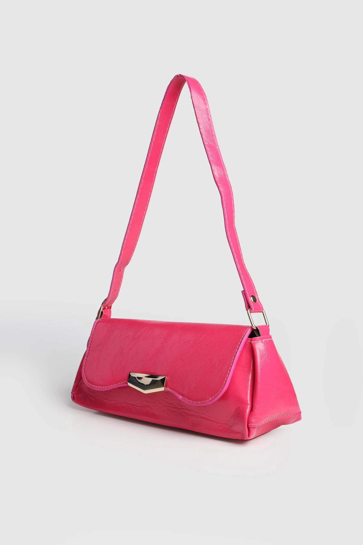 La'Graccio Paris Kadın Kayle Rugan Baget Çanta