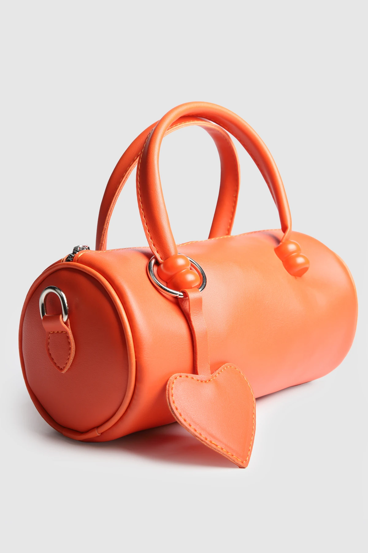 La'Graccio Paris Kadın Stave Kalp Charmlı El Ve Çapraz Çanta