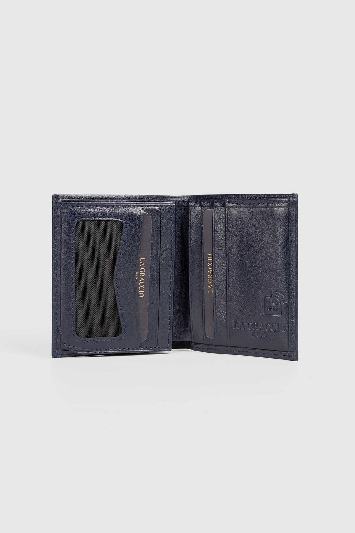 La'Graccio Paris Muka Rfid Korumalı Hakiki Deri Erkek Cüzdan