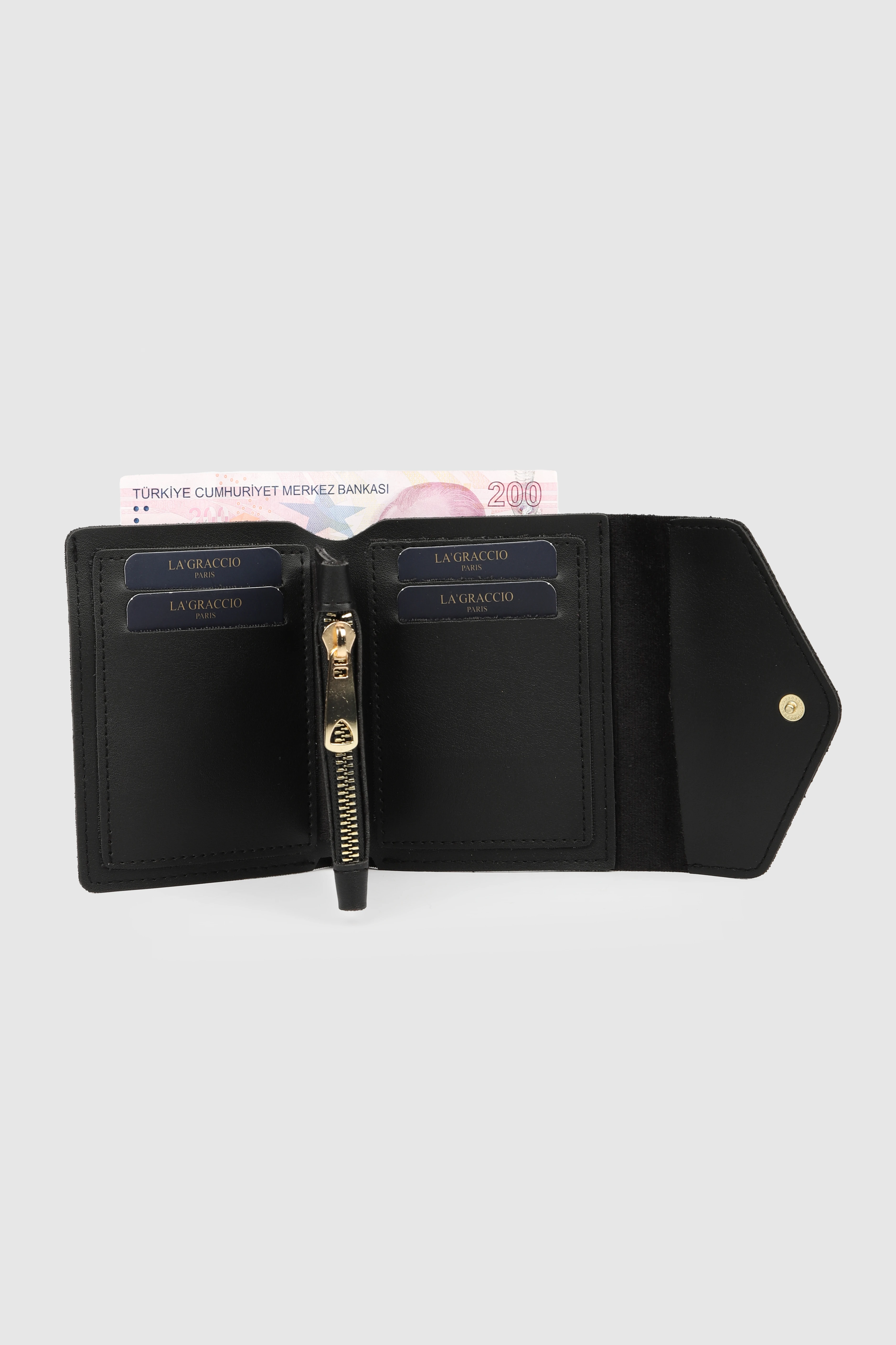 La'Graccio Paris Kadın Pexxe Zarf Model Cüzdan