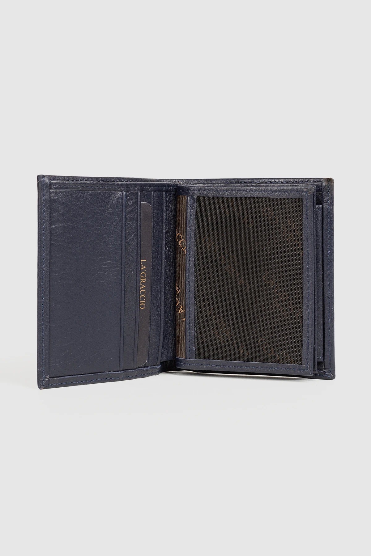 La'Graccio Paris Anza Bozuk Para Hazneli Rfid Korumalı Hakiki Deri Erkek Cüzdanı