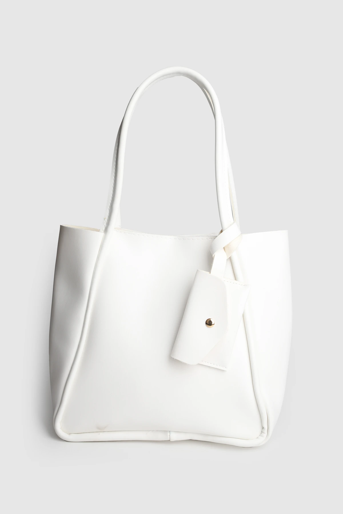 Lagraccio Paris Kadın Jeba Omuz Çantası - Beyaz