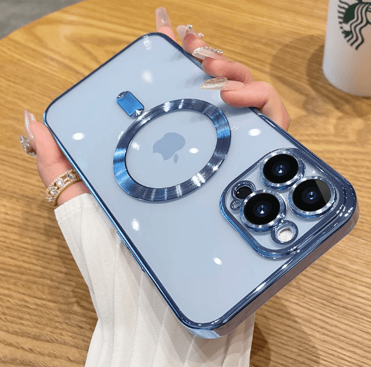 Iphone Mika Lens Korumalı Magsafe Özellikli Kılıf