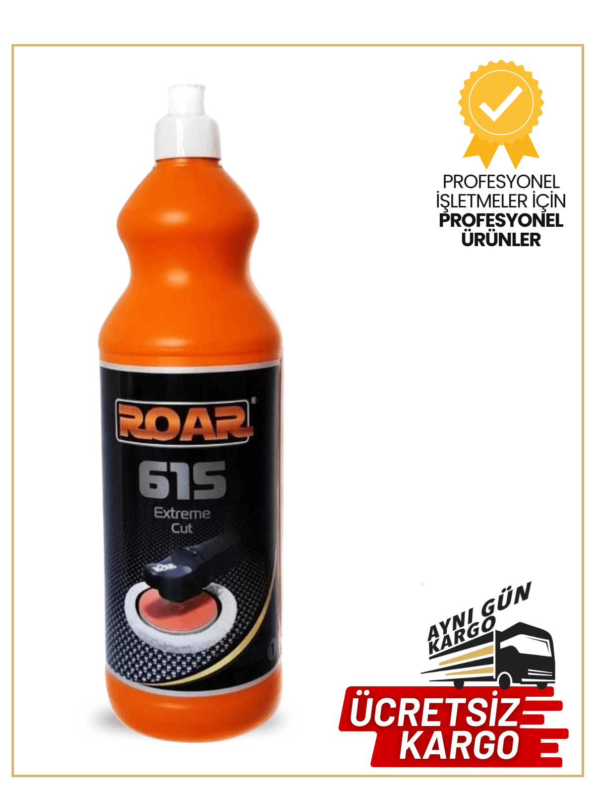 Roar 615 Extreme Cut Compound 1 Lt (Çizik Çıkarıcı Pasta Cila)