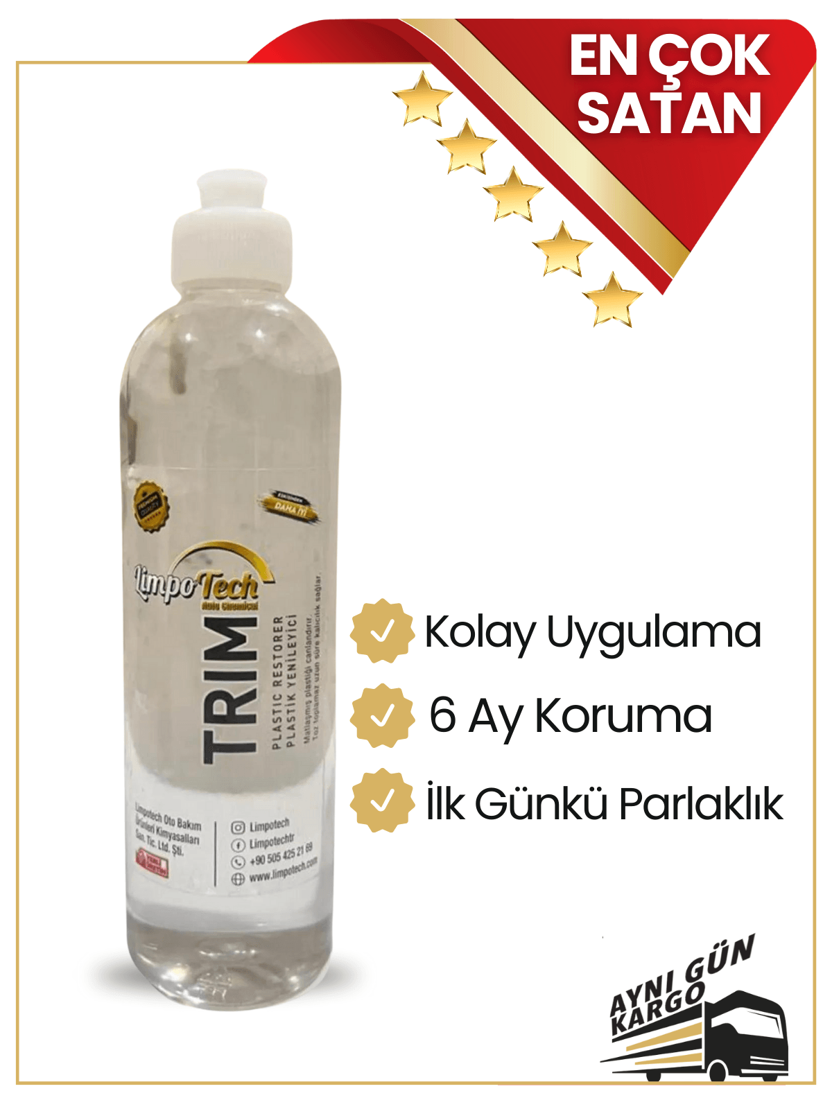 Trım Plastik Yenileyici Parlatıcı 400 ml - 1 ADET