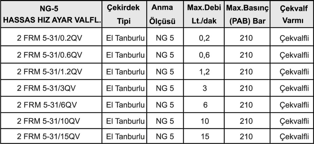 NG 5 EL TANBURLU HASSAS HIZ AYAR VALFİ 3 NG 5 EL TANBURLU HASSAS HIZ AYAR VALFİ - Dars