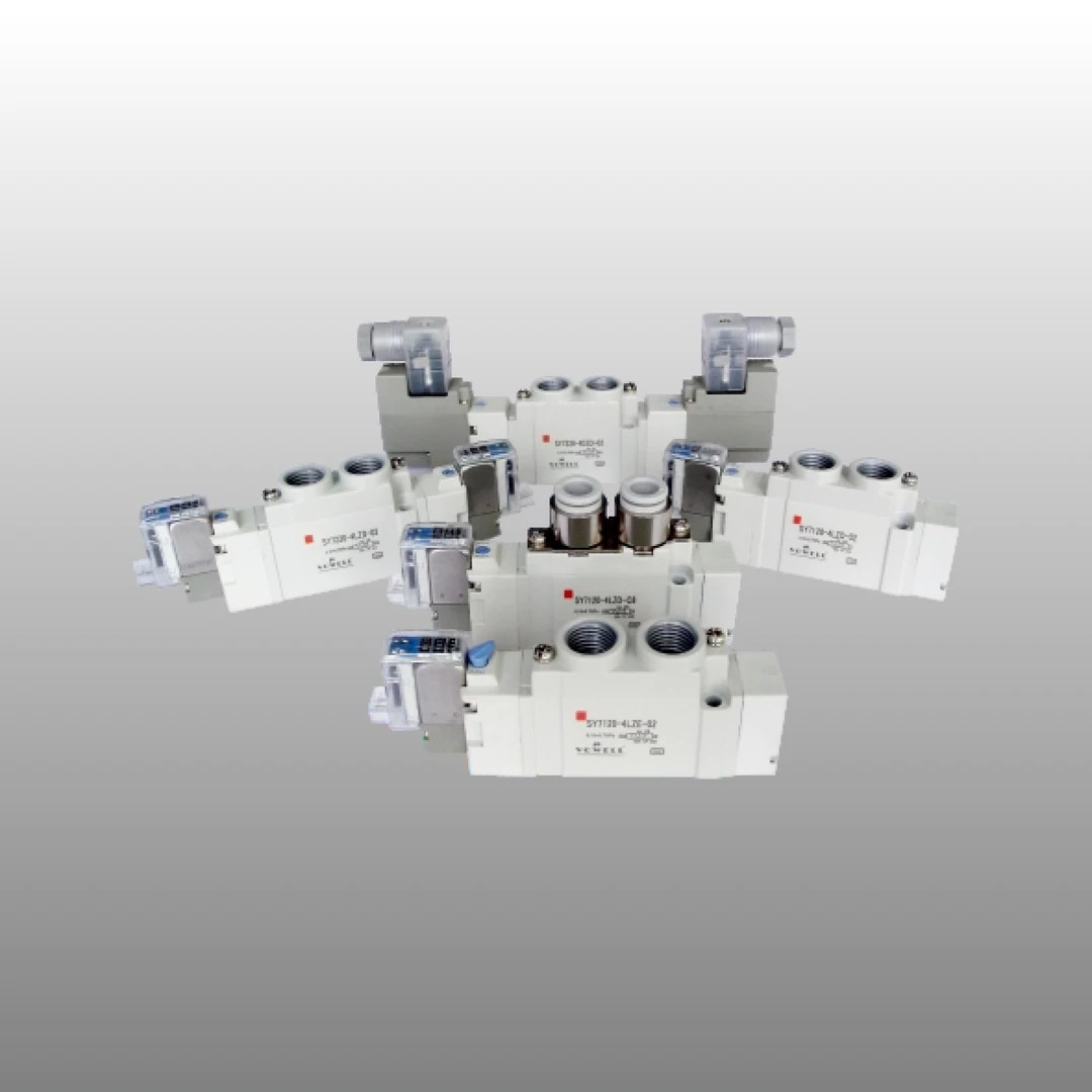 ELEKTRİK KONTROLLÜ PNÖMATİK VALFLER 1/4 5-2 VALFLER