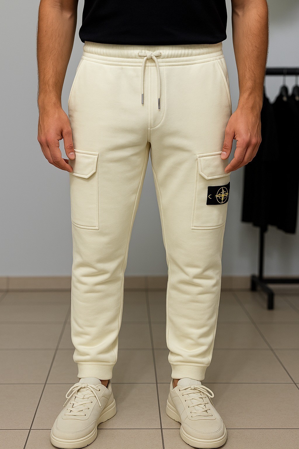 Off White Eşofman Altı Beyaz