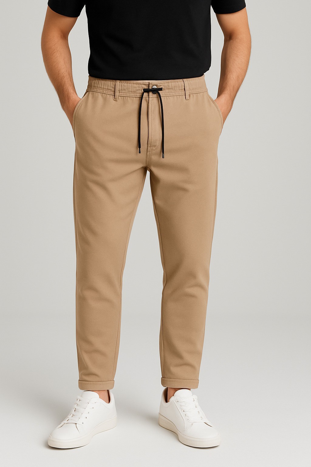 Kumaş Pantalon Bej