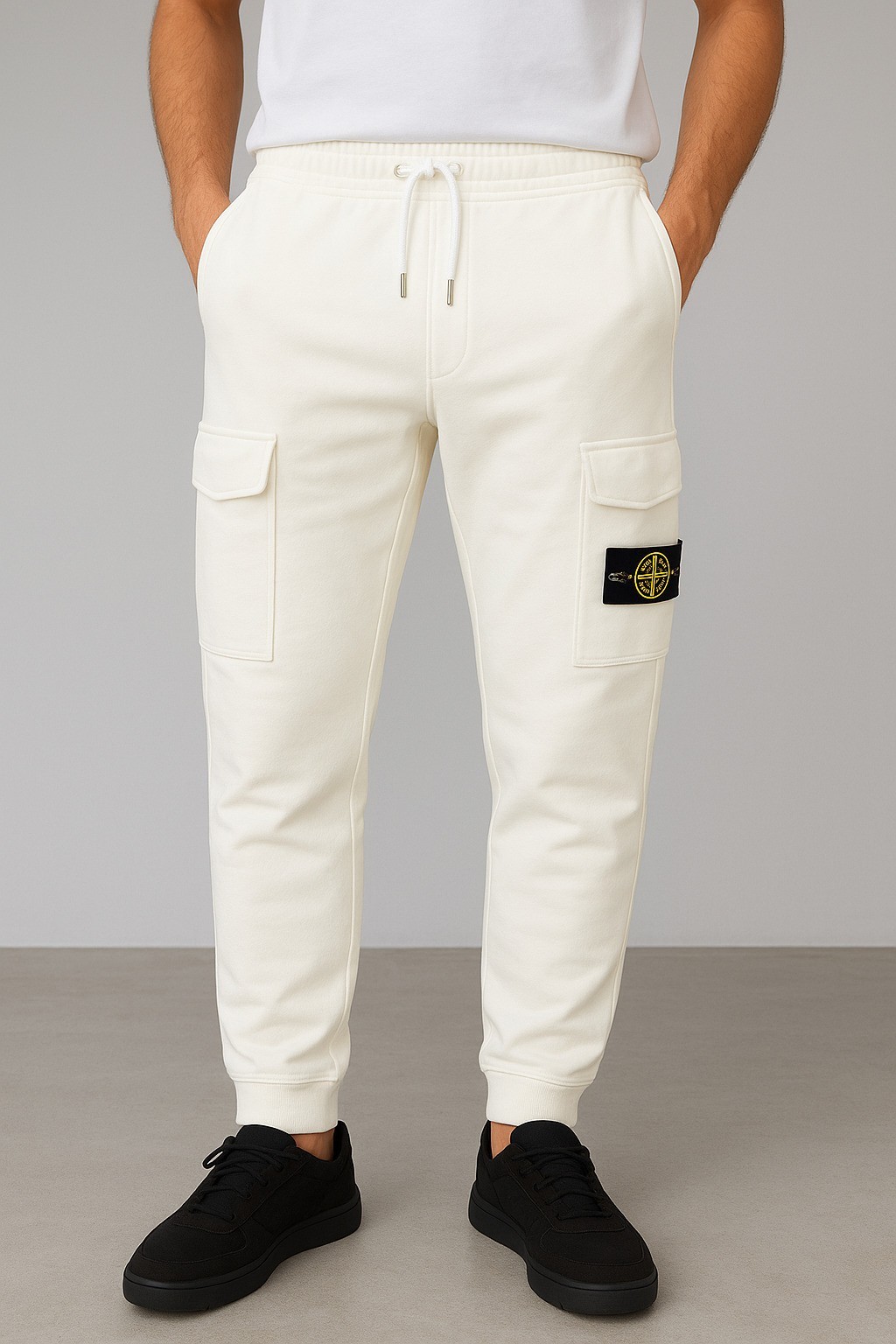 Stone Island Eşofman Altı Beyaz