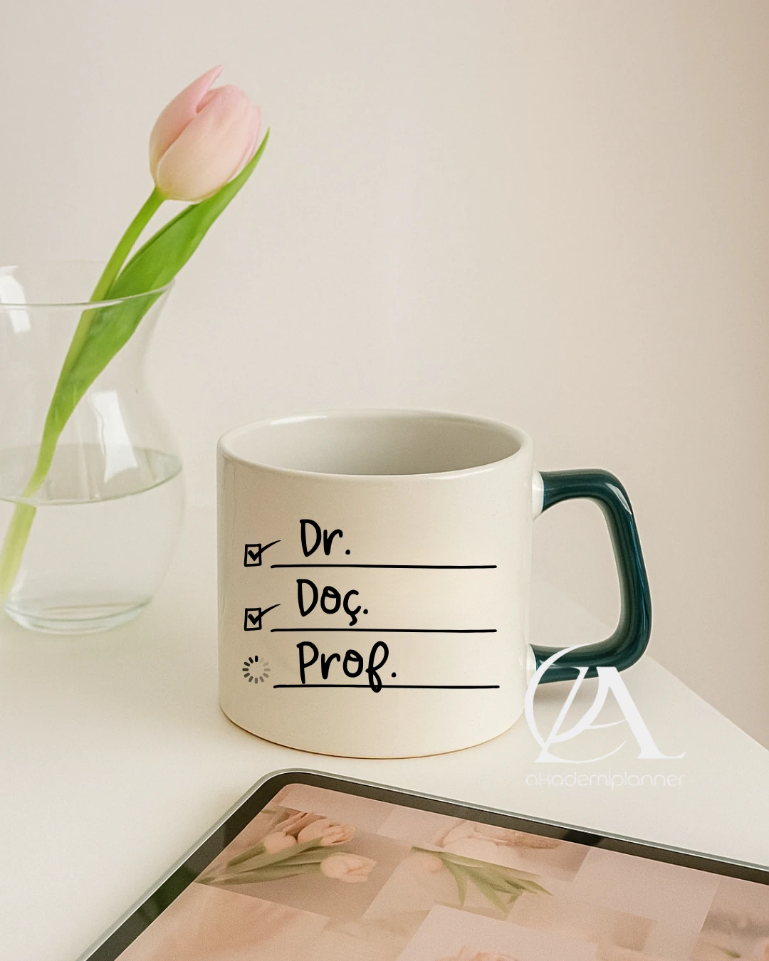 Dr Doç Prof Kupa Hediye Kupa Bardak Yüksek Lisans Doktora Akademisyen Tez Danışmanı