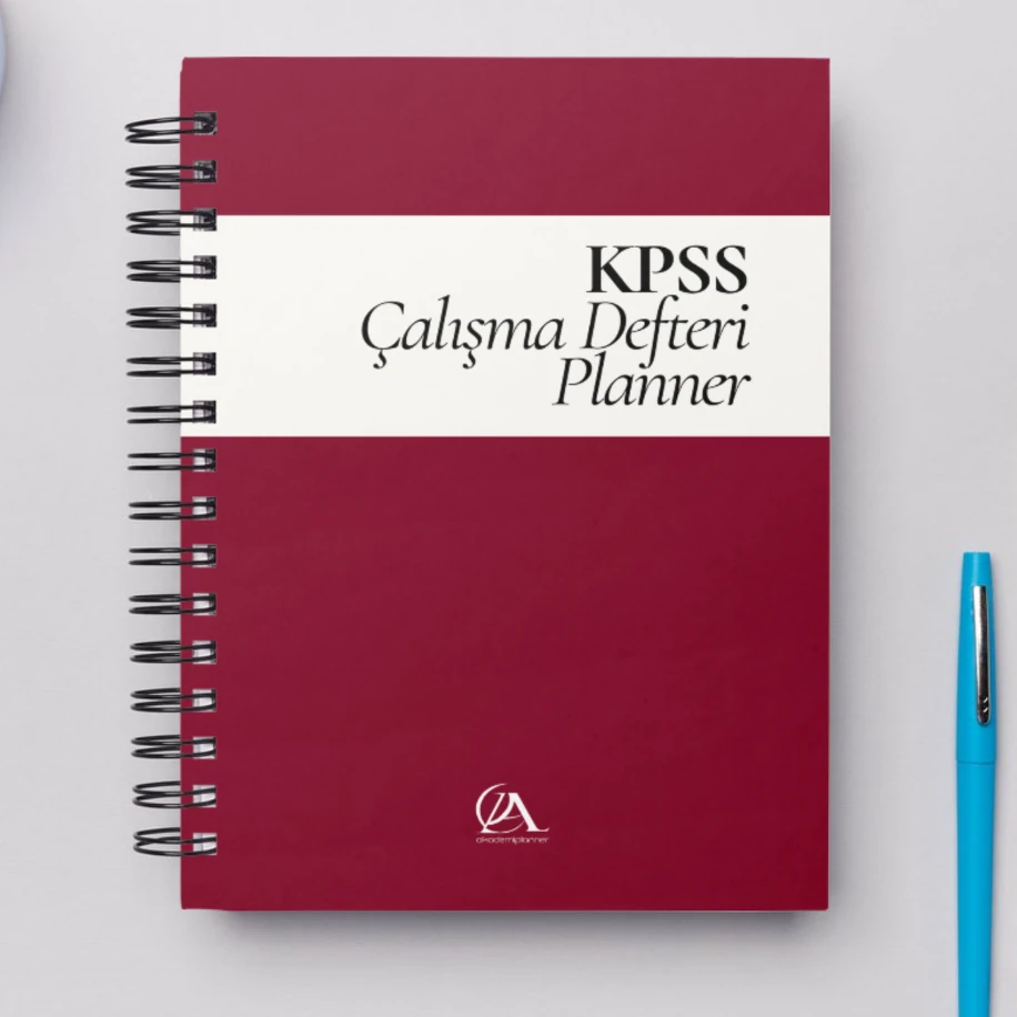 KPSS Çalışma Defteri Planner