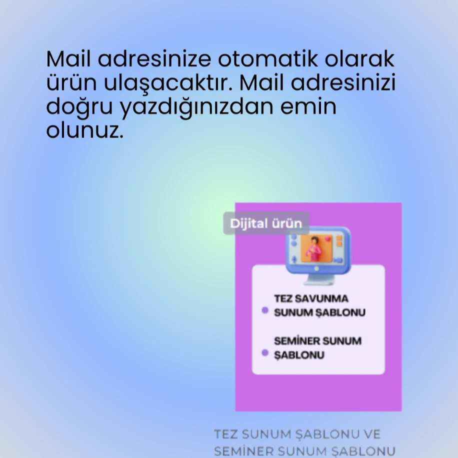 TEZ SUNUM ŞABLONU VE SEMİNER SUNUM ŞABLONU YÜKSEK LİSANS DOKTORA