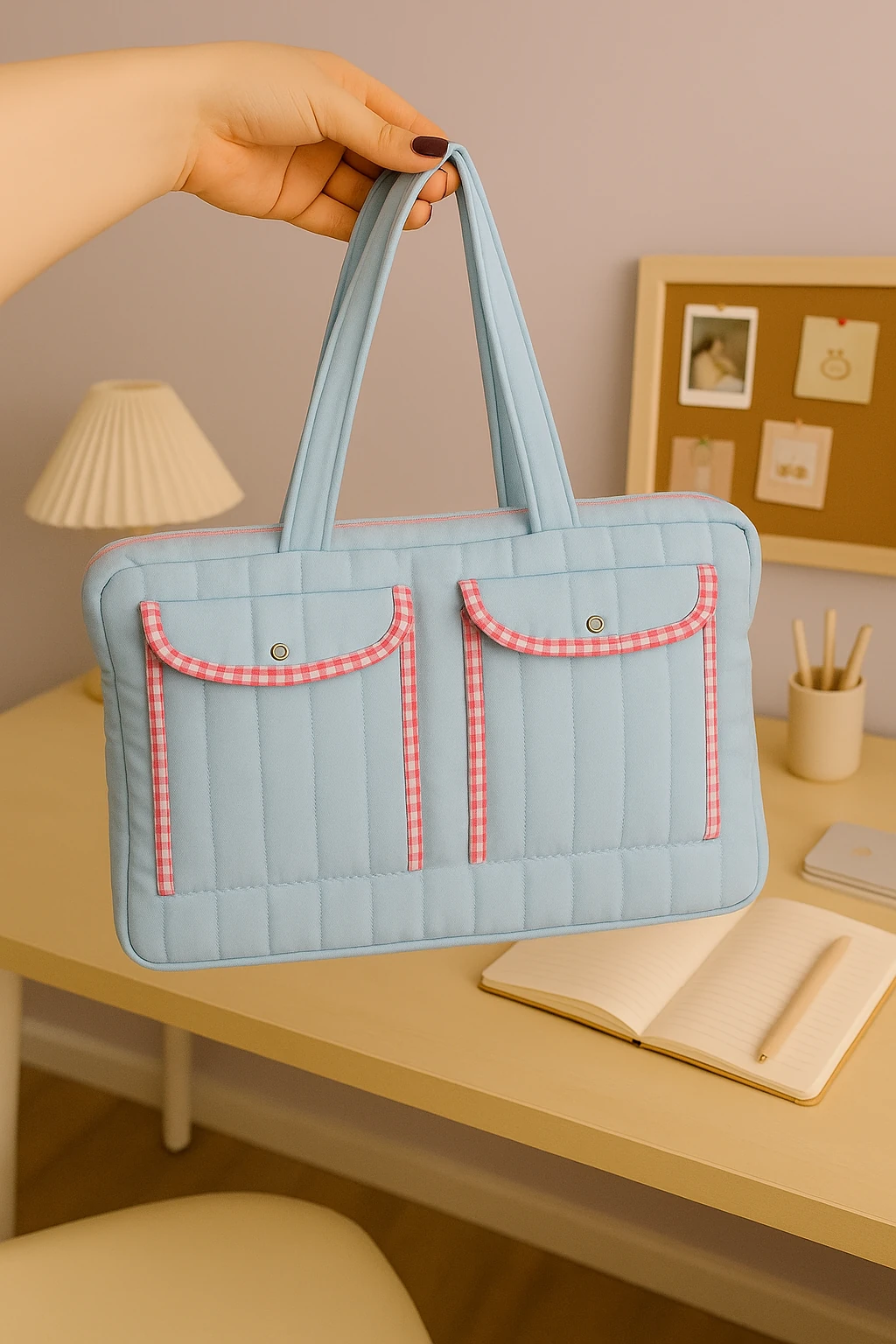 Dream Laptop Çantası Laptop Kılıfı Yüksek Lisans Doktora - Pembe Dream Laptop Çantası Laptop Kılıfı