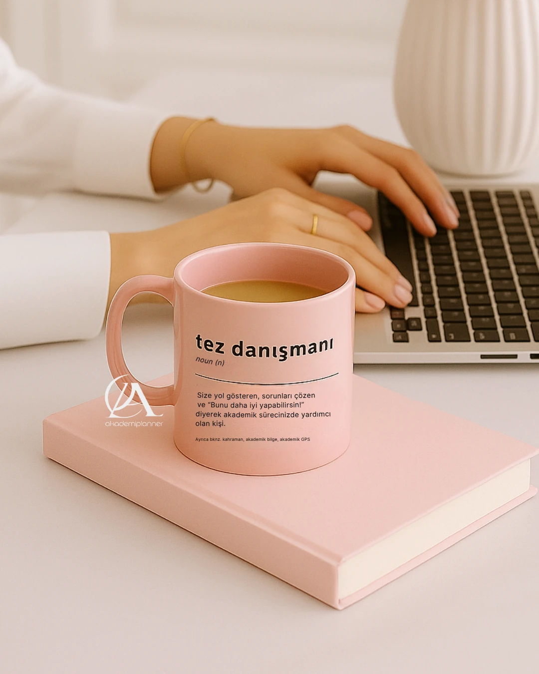 Tez Danışmanı Noun Hediye Kupa Bardak Yüksek Lisans Doktora Akademisyen
