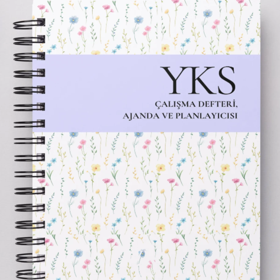 YKS ÇALIŞMA DEFTERİ AJANDA VE PLANLAYICISI