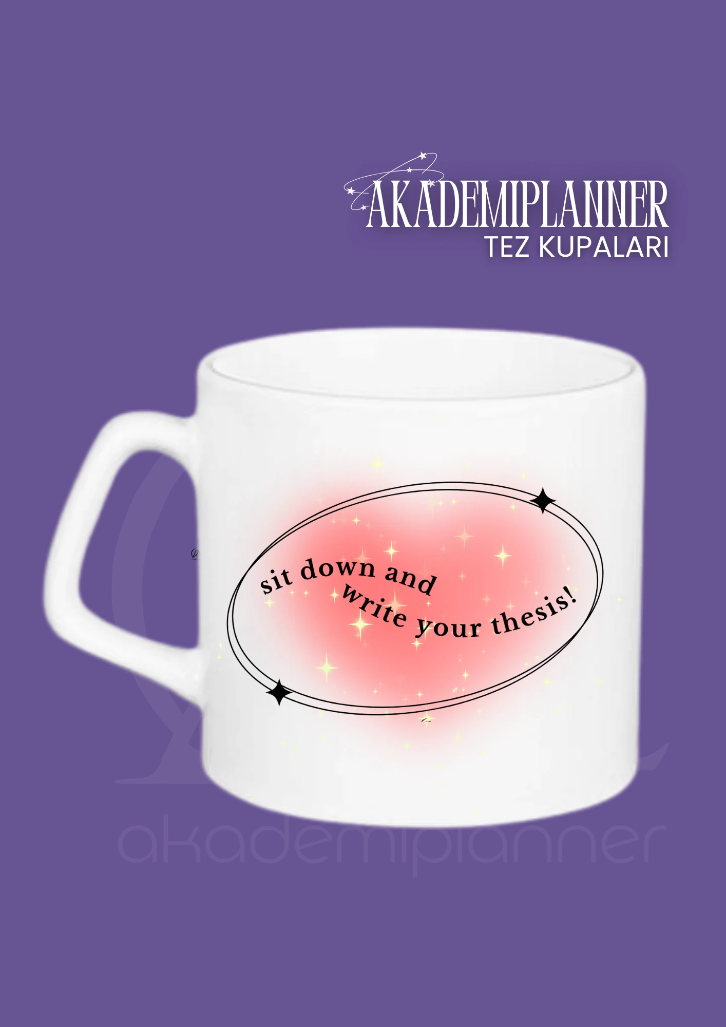 Sit Down and Write Your Thesis Döngü Kupa