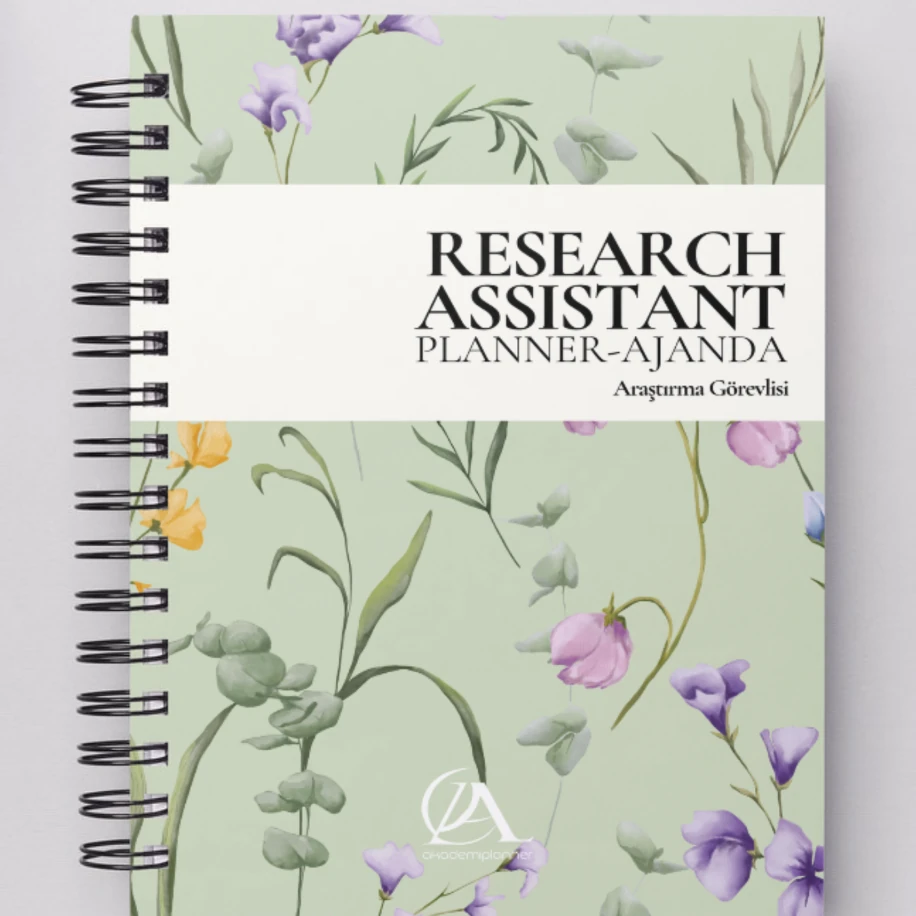 Araştırma Görevlisi Ajanda Planlayıcısı Research Assistant