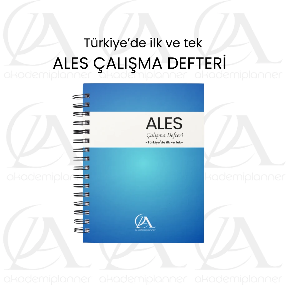 ALES Çalışma Defteri Planner