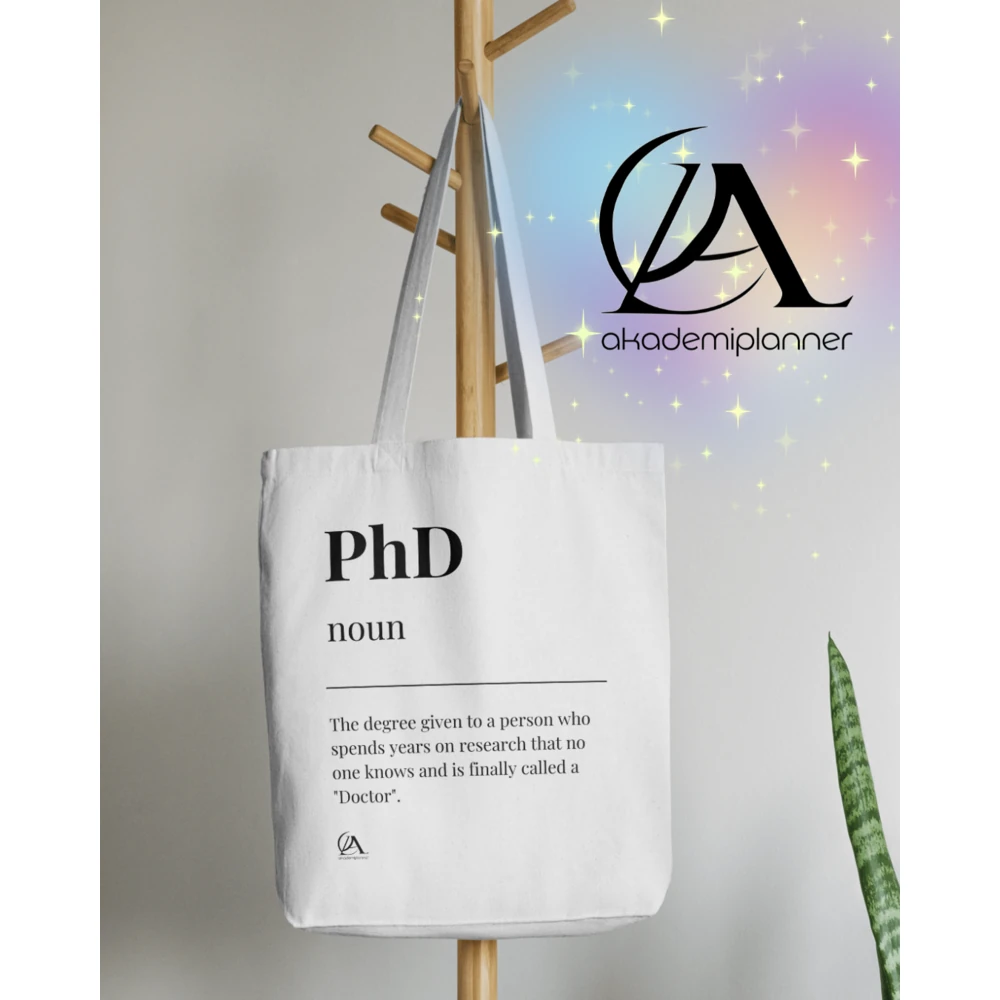 PhD Kanvas Kanvas Bez Çanta