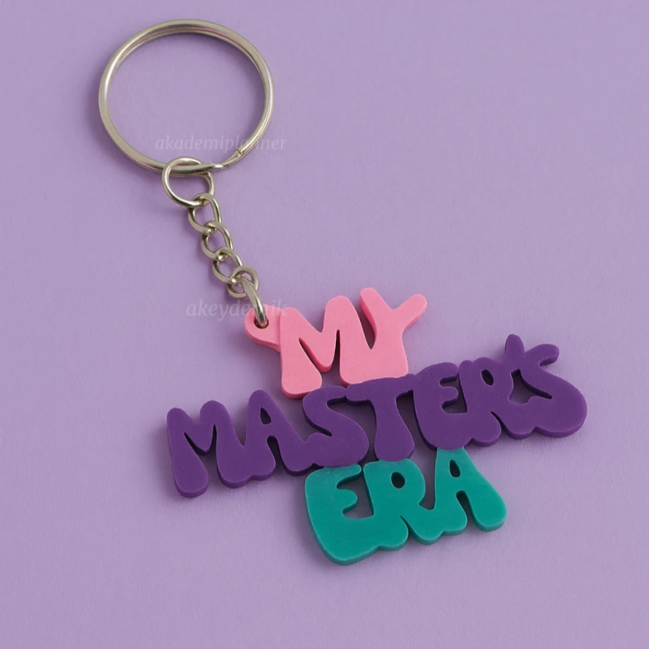 My Master&#039;s Era AKEYDEMİK Anahtarlık Charm Aksesuar