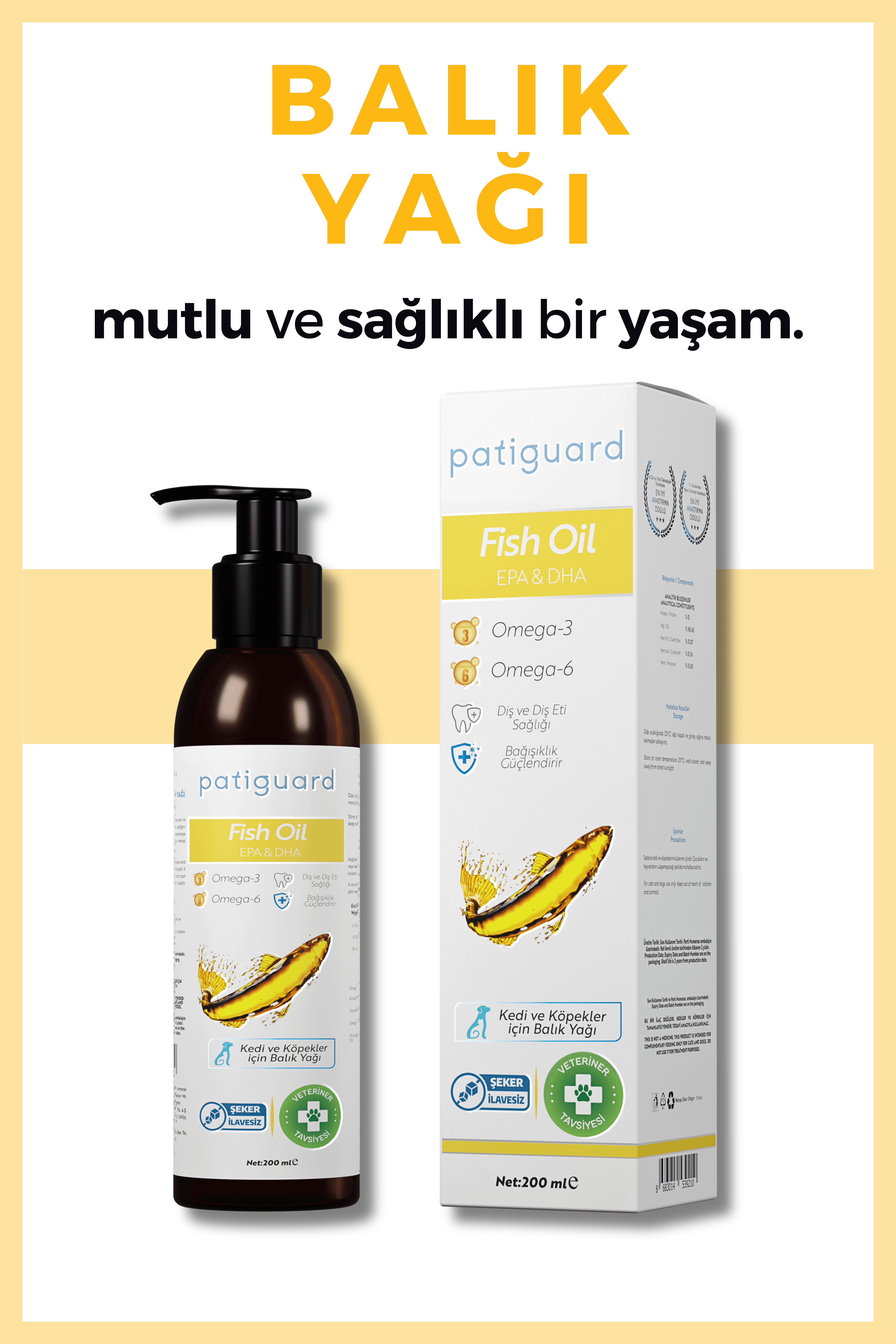 Patiguard Balık Yağı 200ML