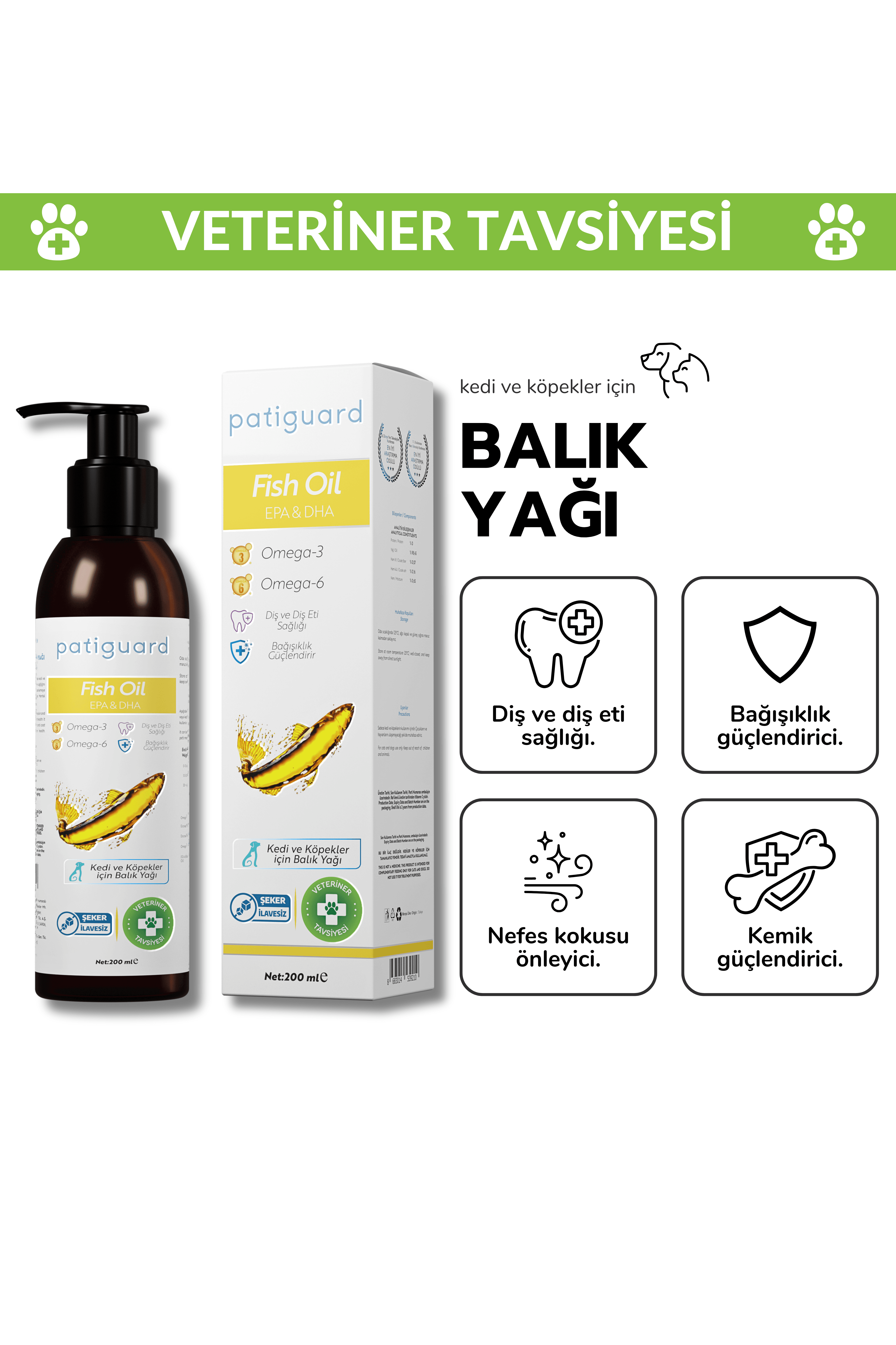 Patiguard Balık Yağı 200ML