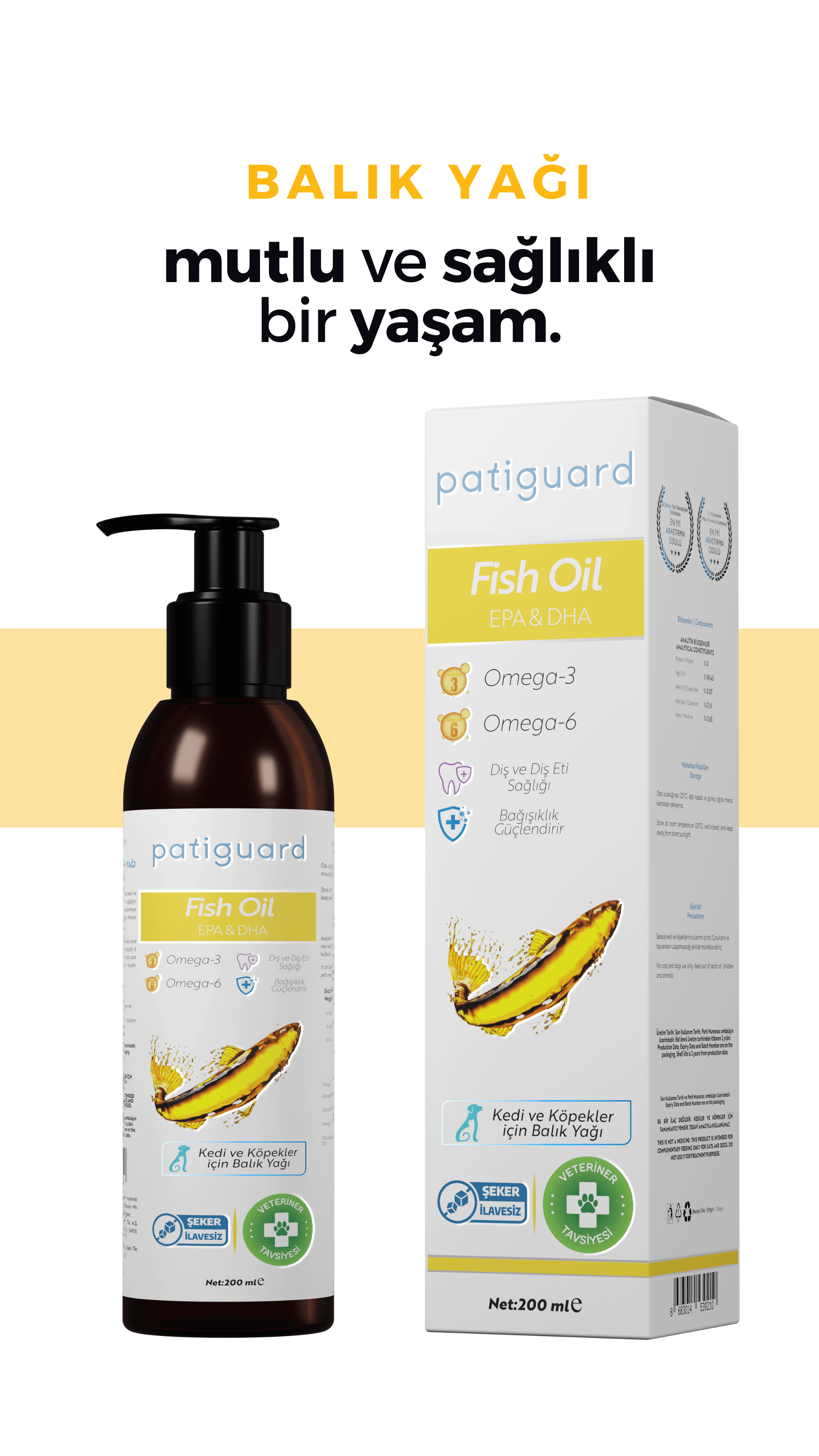 Patiguard Balık Yağı 200ML