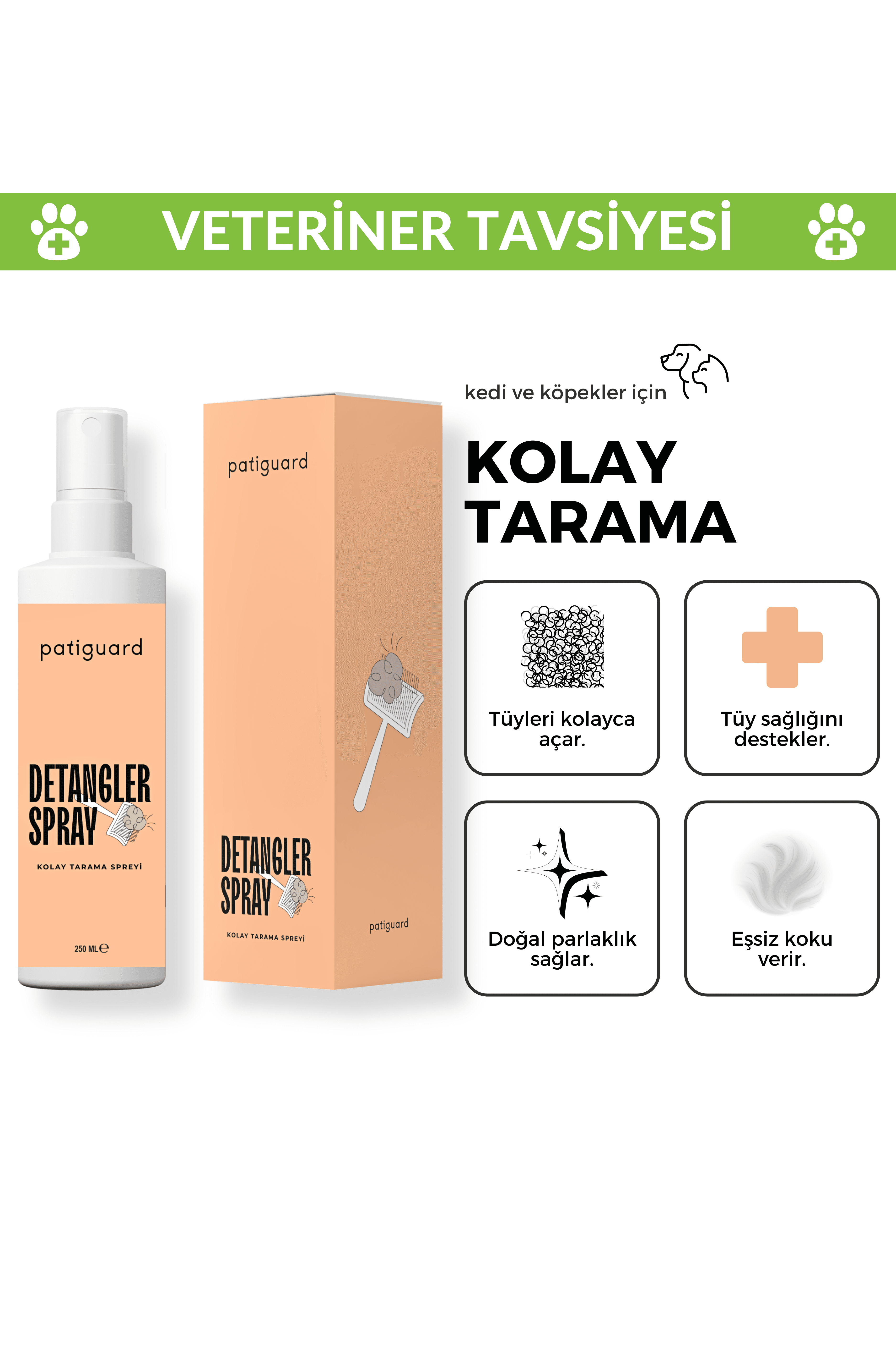 Patiguard Kolay Tarama Spreyi 250ML