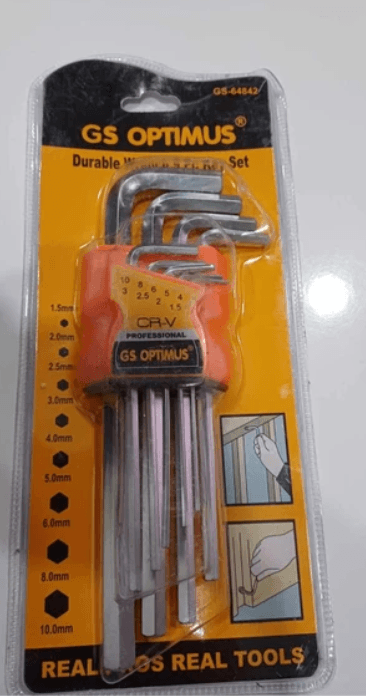 GS OPTIMUS Profesyonel Uzun Alyan Seti 9 lu