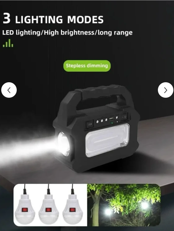 VOLEMİ V-999 Güneş Solar Aydınlatma DAT Power Cihazı