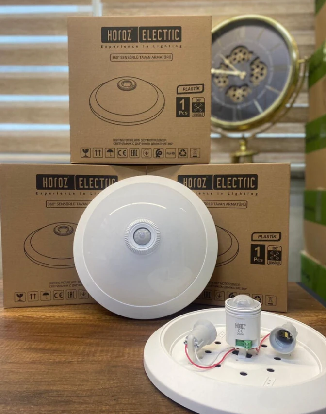 HOROZ 360° TAVAN SENSÖRLÜ ARMATÜR