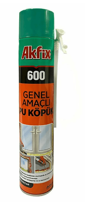 Akfix 600 Pu Pipetli Köpük 750ml/600gr