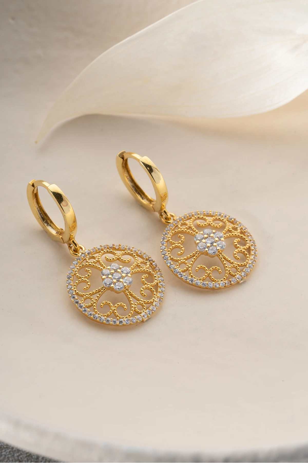 Gümüş Telkari Model Küpe