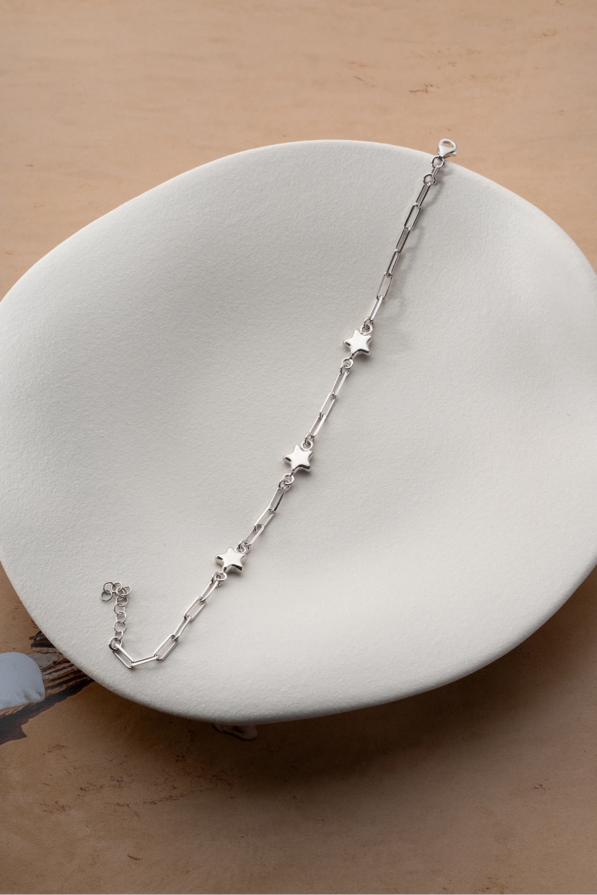 Gümüş Yıldız Bileklik