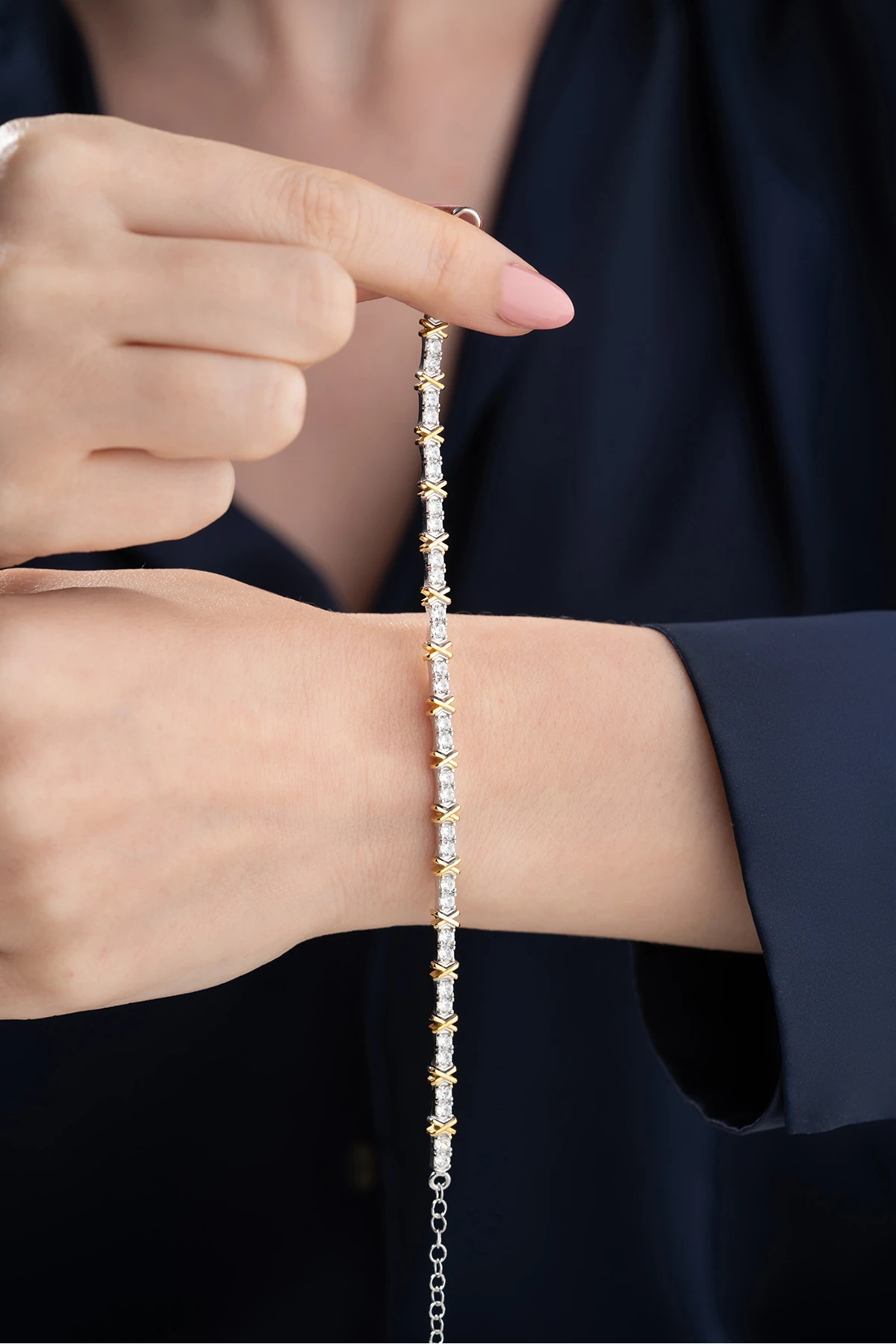 Gümüş Su Yolu Bileklik