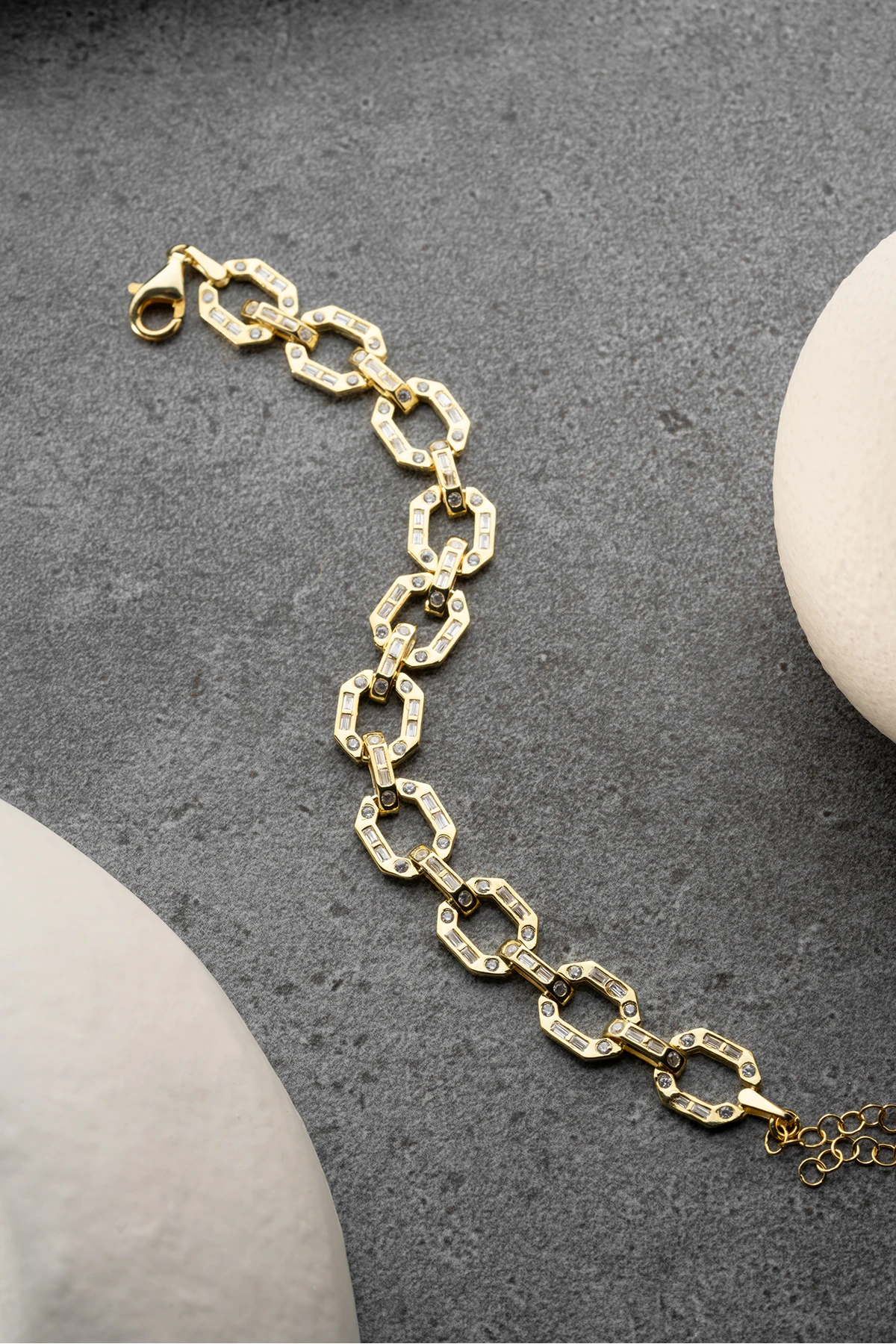 Gümüş Gold Trend Bileklik