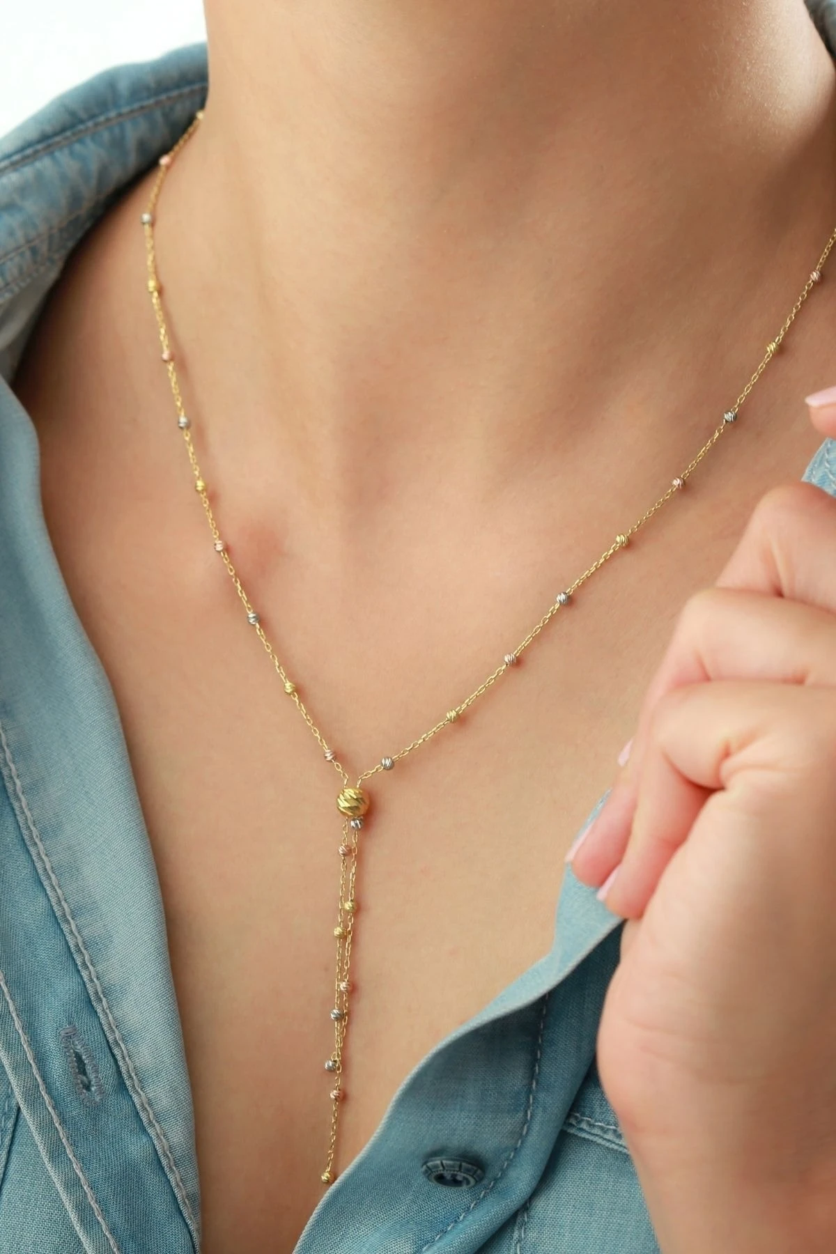 Gümüş Salaş Kolye