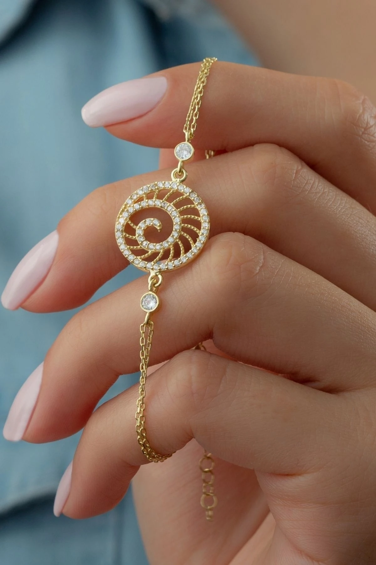 Gümüş Dönence Bileklik