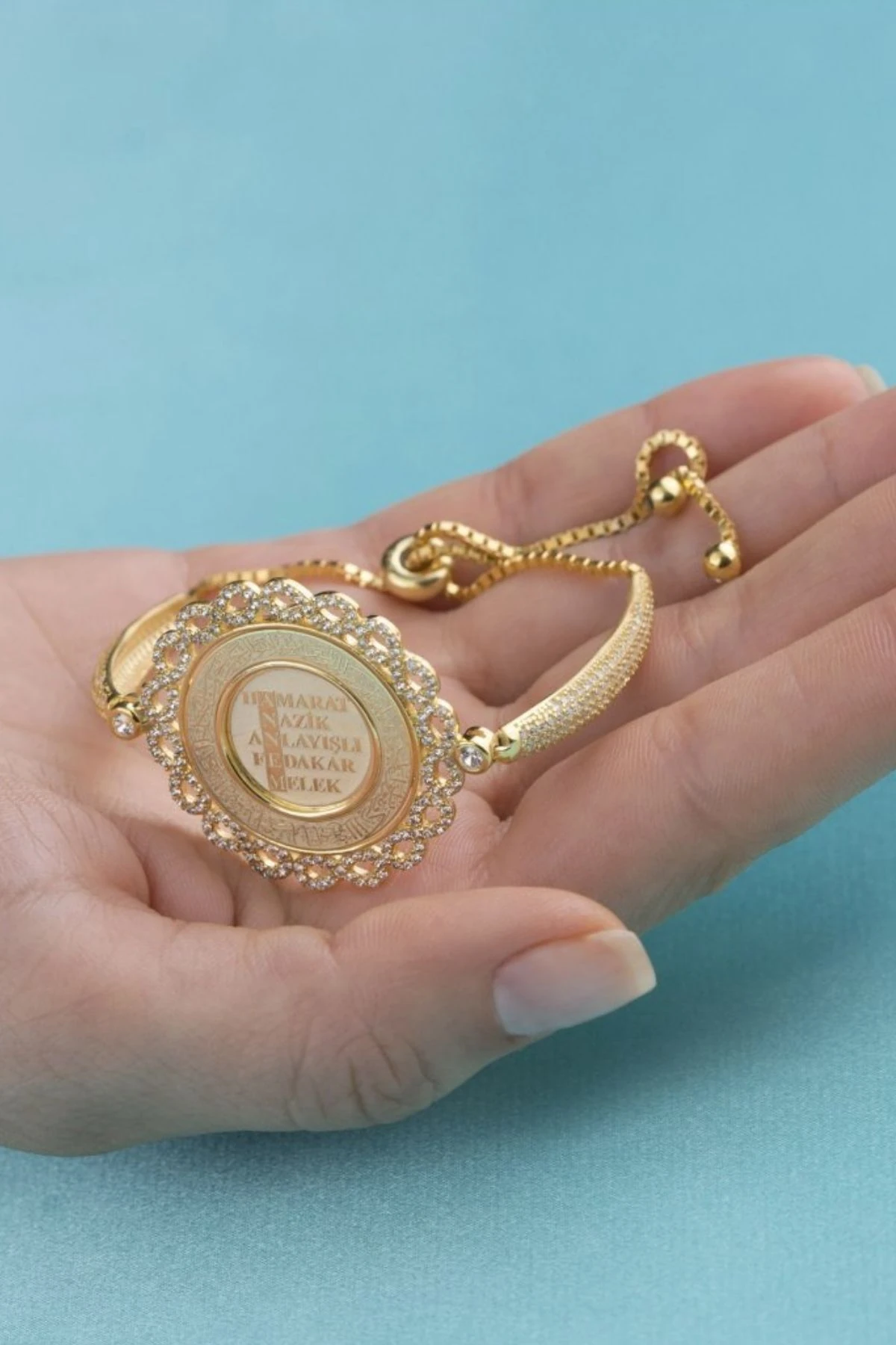 Gümüş Sonsuz Çerçeveli Dualı Isimli Bileklik