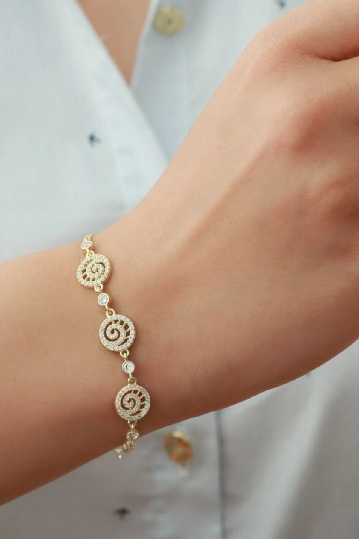 Gümüş Dönence Bileklik