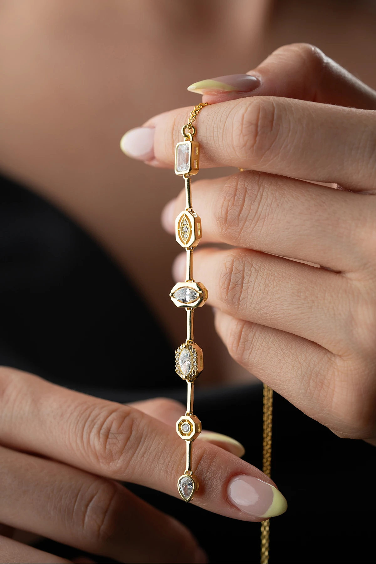 Gümüş Trend Kolye