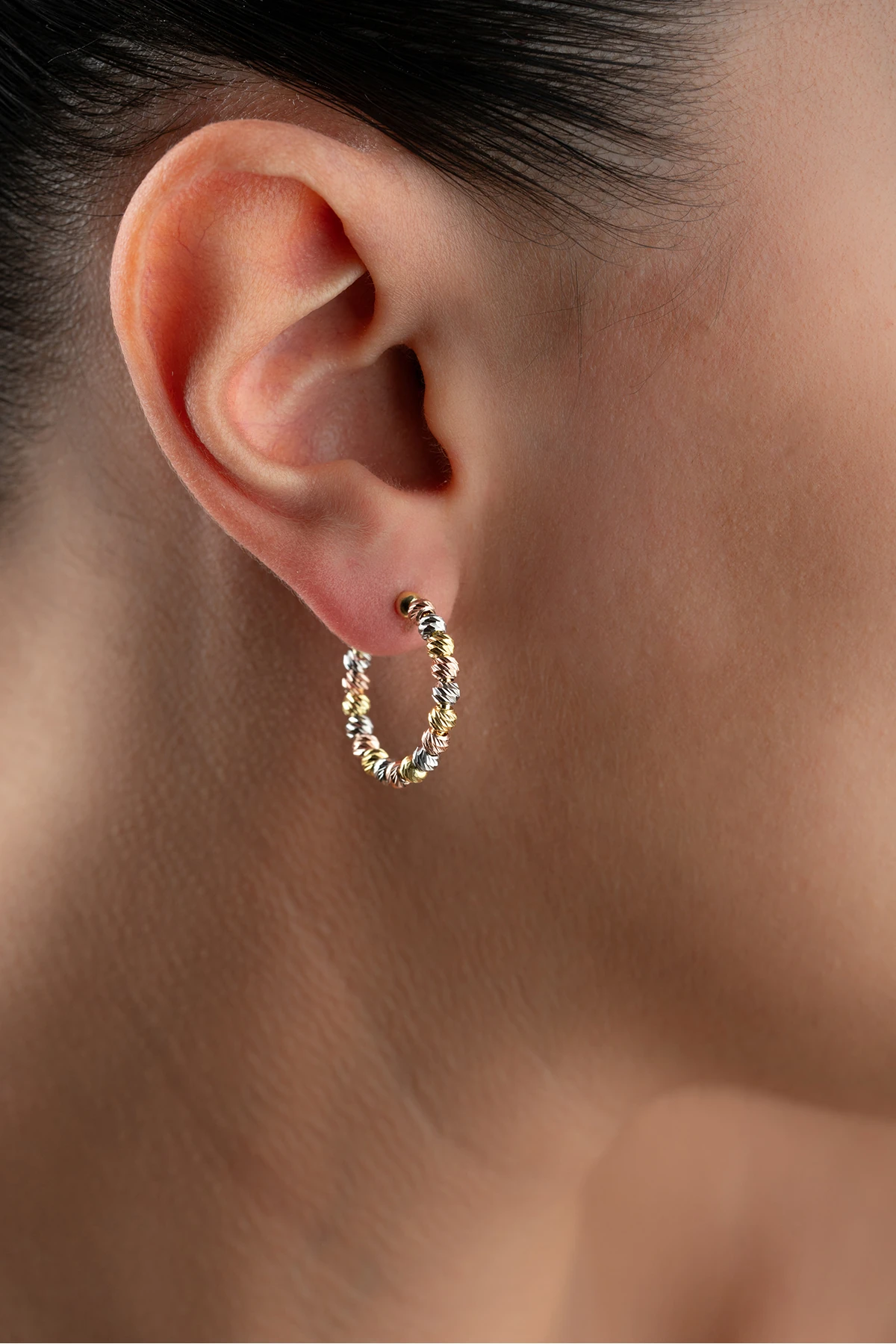 Gümüş Dorika Küpe