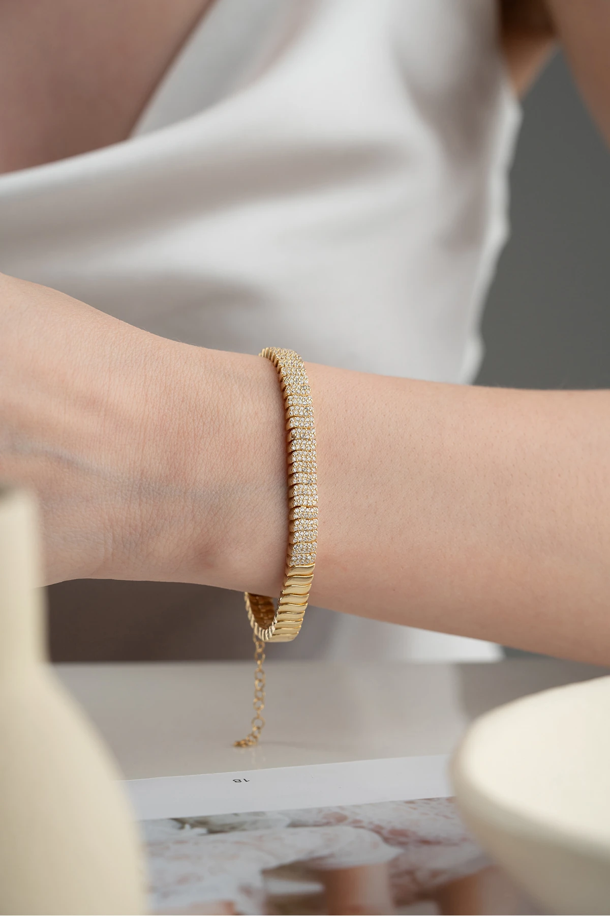 Gümüş Trend Model Bileklik