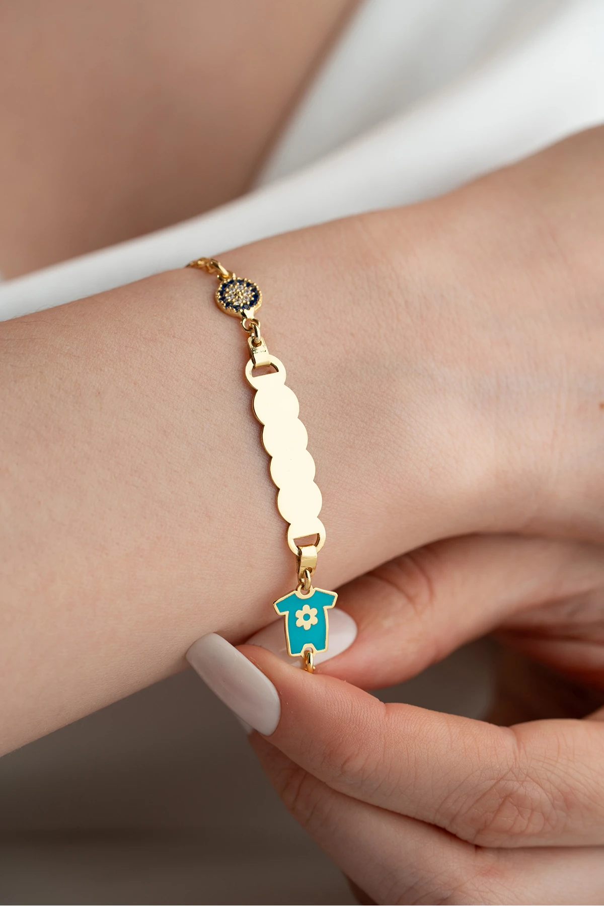 Gümüş Çocuk Bileklik