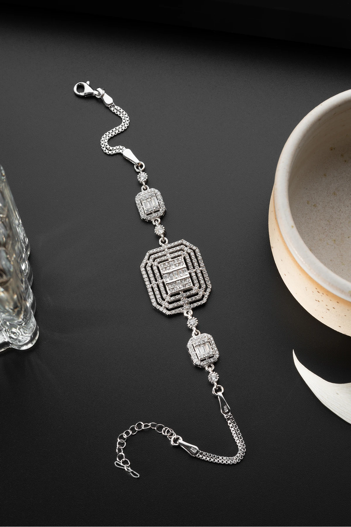 Gümüş Baget Bileklik