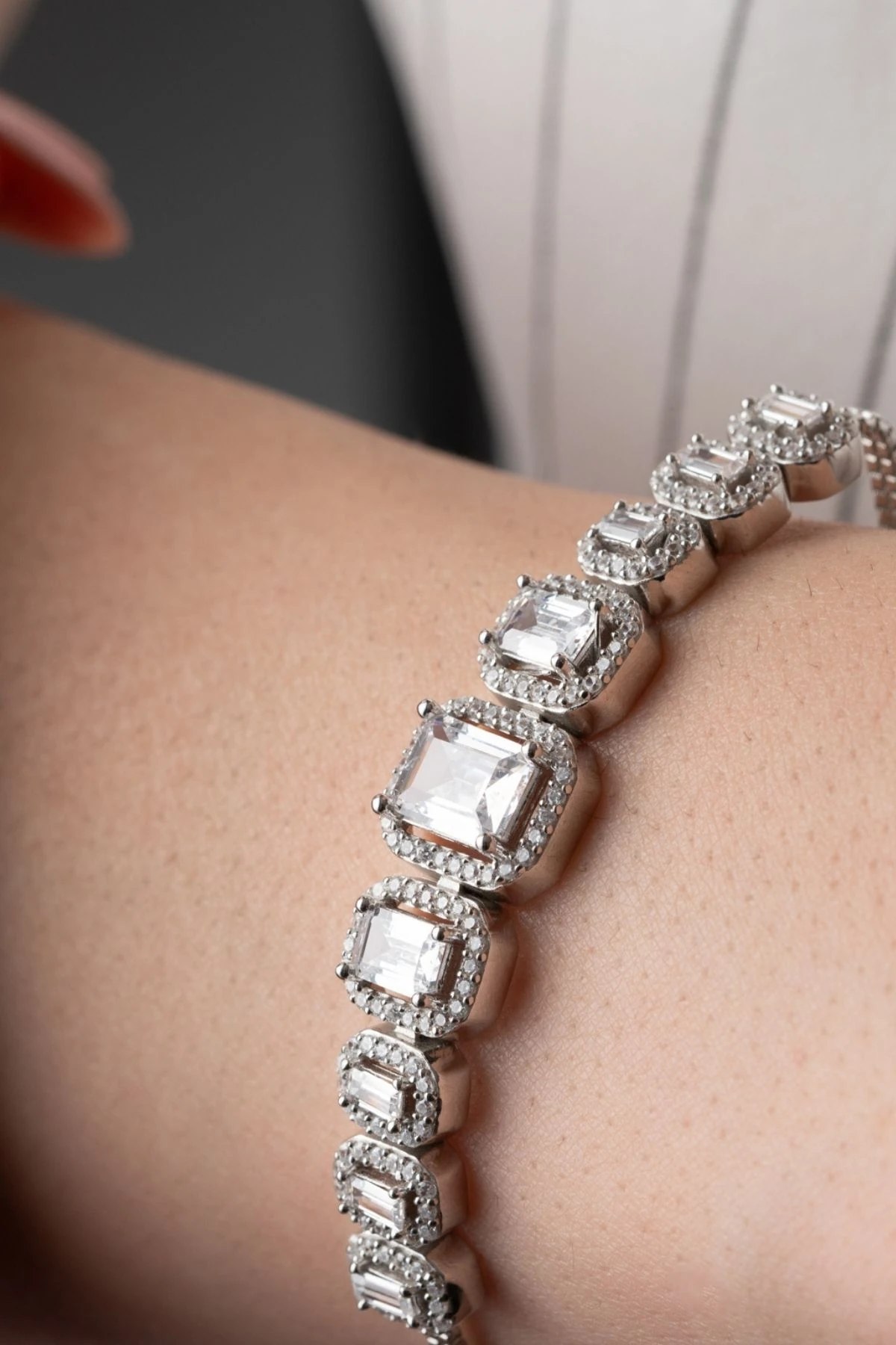 Gümüş Baget Bileklik